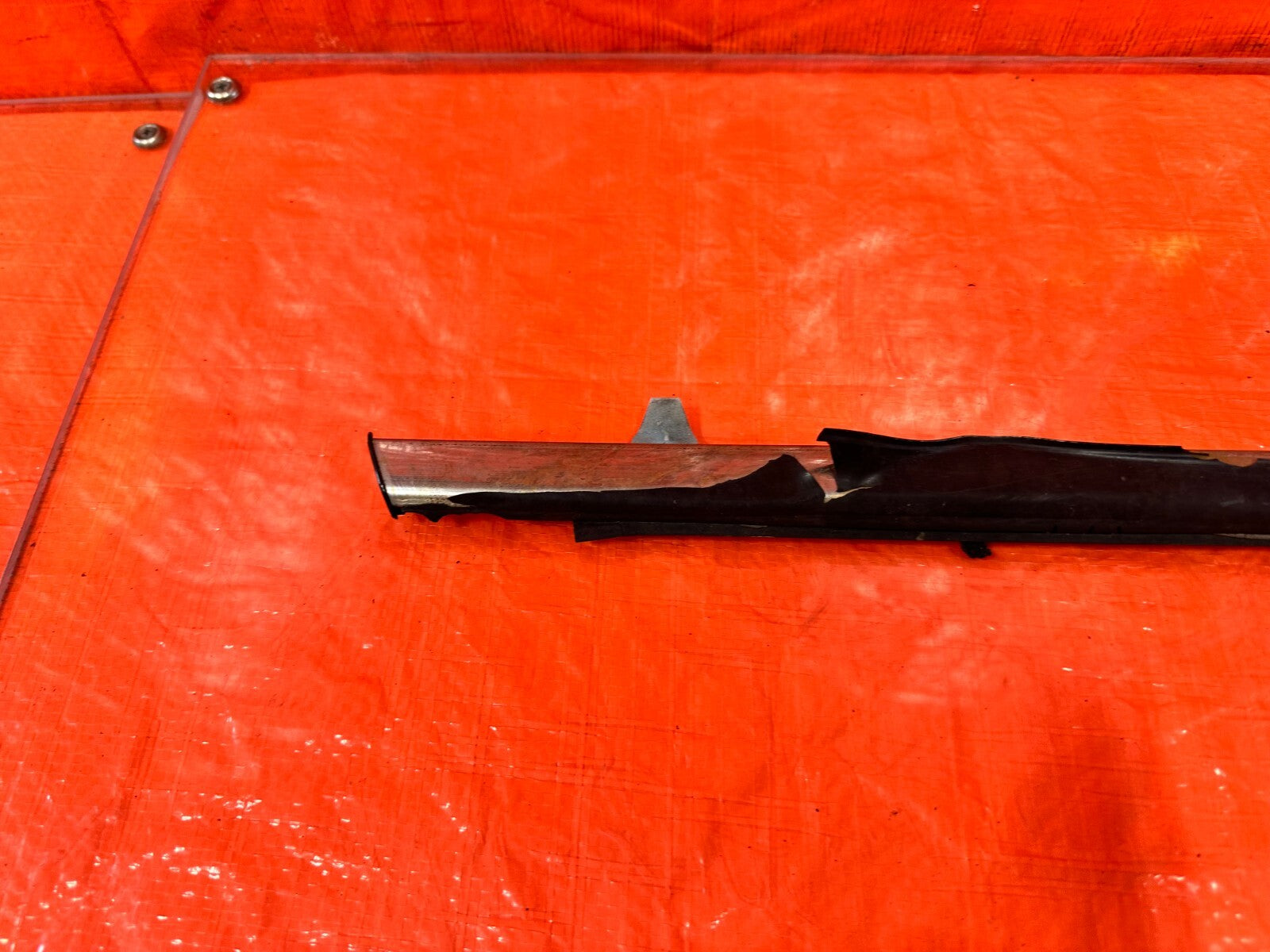 92 96 HONDA PRELUDE   DRIVER LEFT EXTERIOR WINDOW GLASS TRIM   OEM #27311