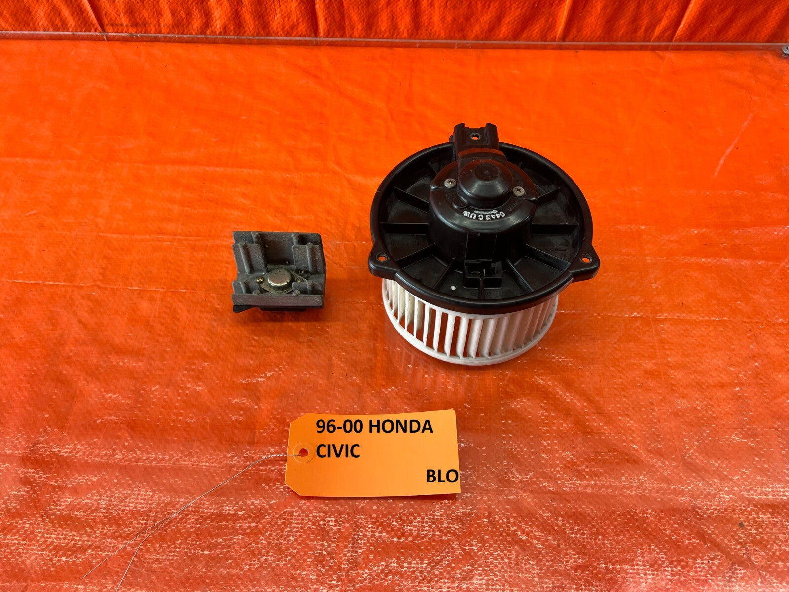 HONDA BLOWER MOTOR W/ RESISTOR   94 01 INTEGRA 92 00 CIVIC   OEM FACTORY #2280