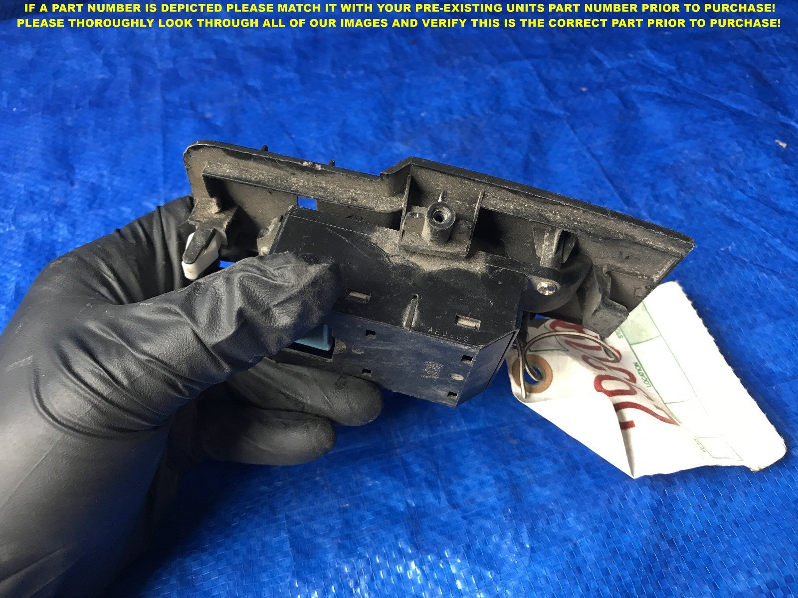 OEM 2004 2005 ACURA TL PASSENGER RIGHT REAR WINDOW SWITCH    2