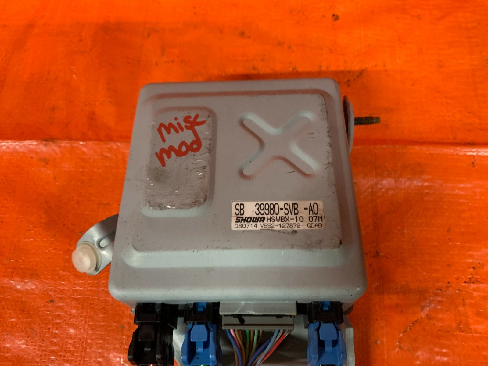 07 11 HONDA CIVIC SI 2.0L K20Z3 2D COUPE   POWER STEERING MODULE 39980 SVB A02 .1