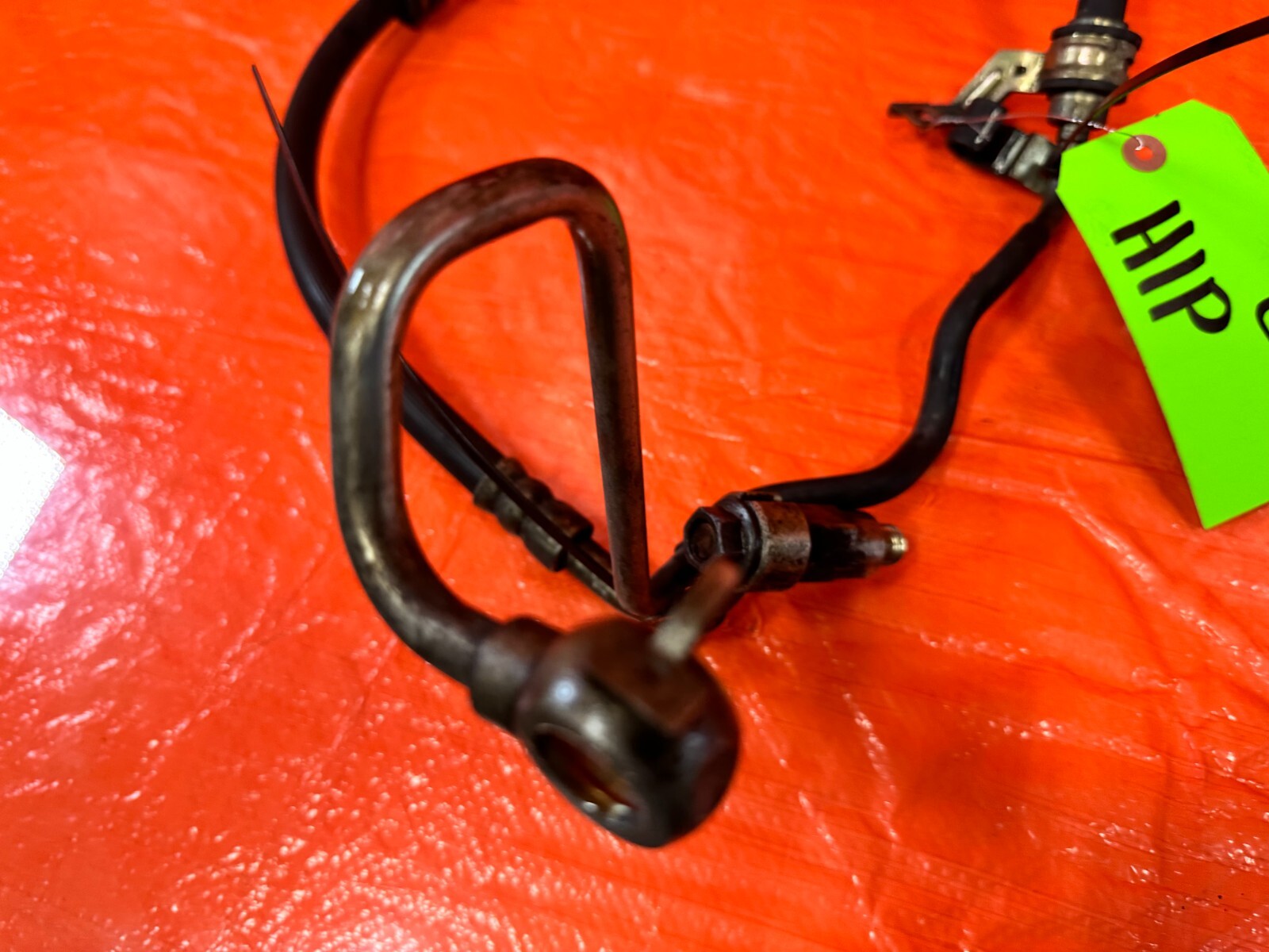 03 06 LANCER EVOLUTION VIII 8 EVO IX 9   HIGH PRESSURE POWER STEERING HOSE LINE5