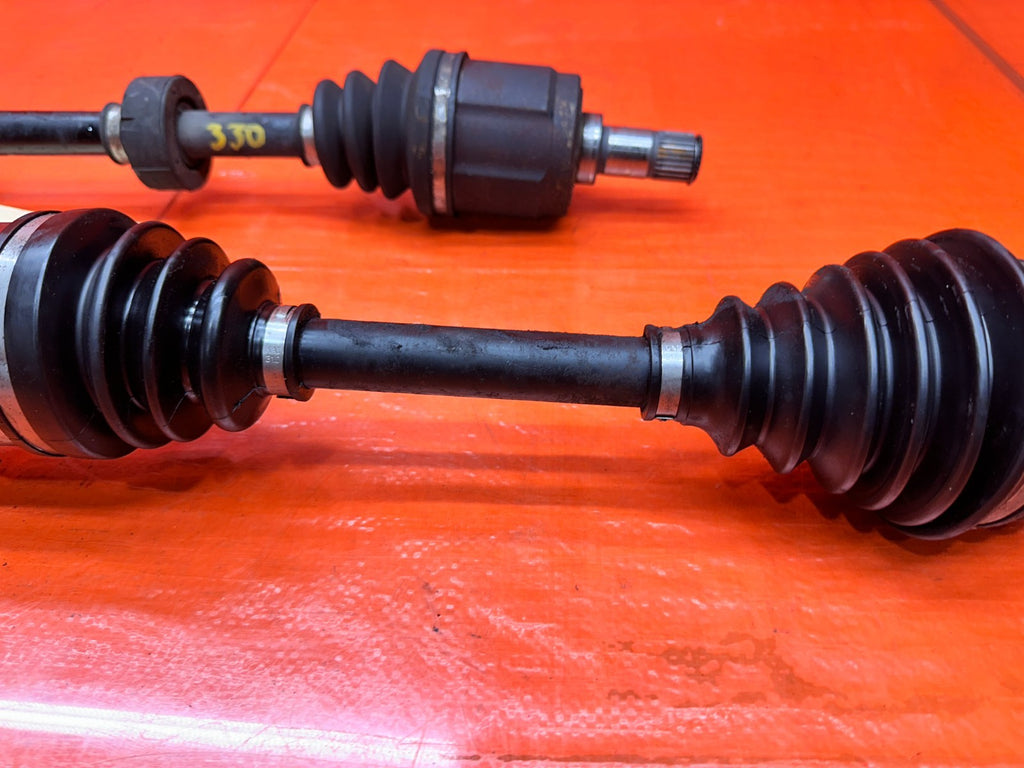 04 08 ACURA TSX 2.4L FRONT CV AXLES AND MIDSHAFT HALF SHAFT OEM #3306