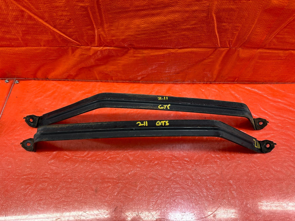 05 06 ACURA RSX   GAS GASOLINE FUEL TANK MOUNTING STRAPS BAND SET   OEM #2110