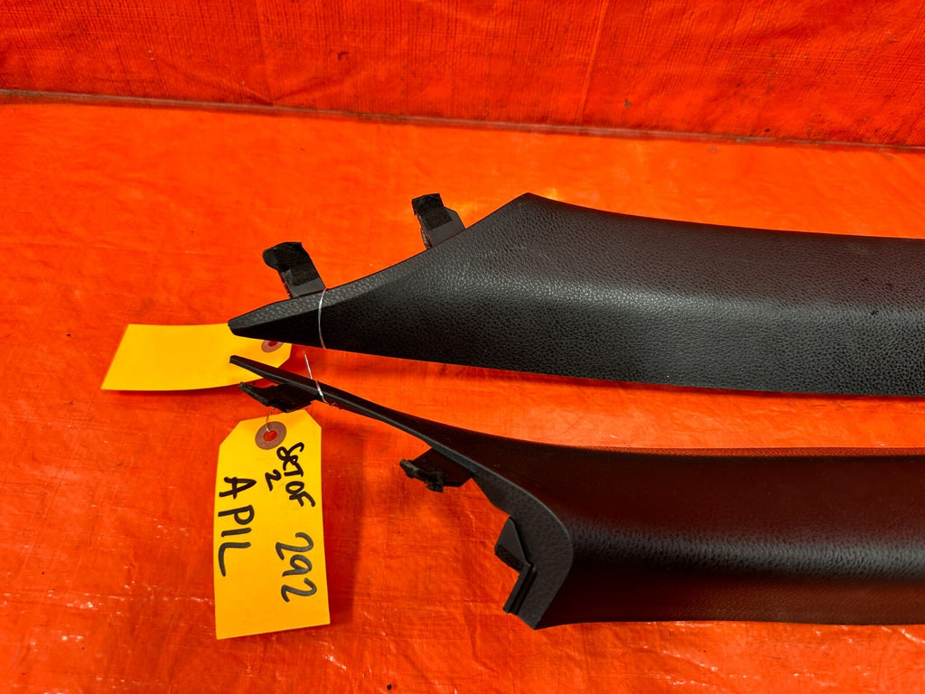 17 20 SUBARU BRZ   LEFT & RIGHT A PILLARS   BLACK  OEM FACTORY #2923