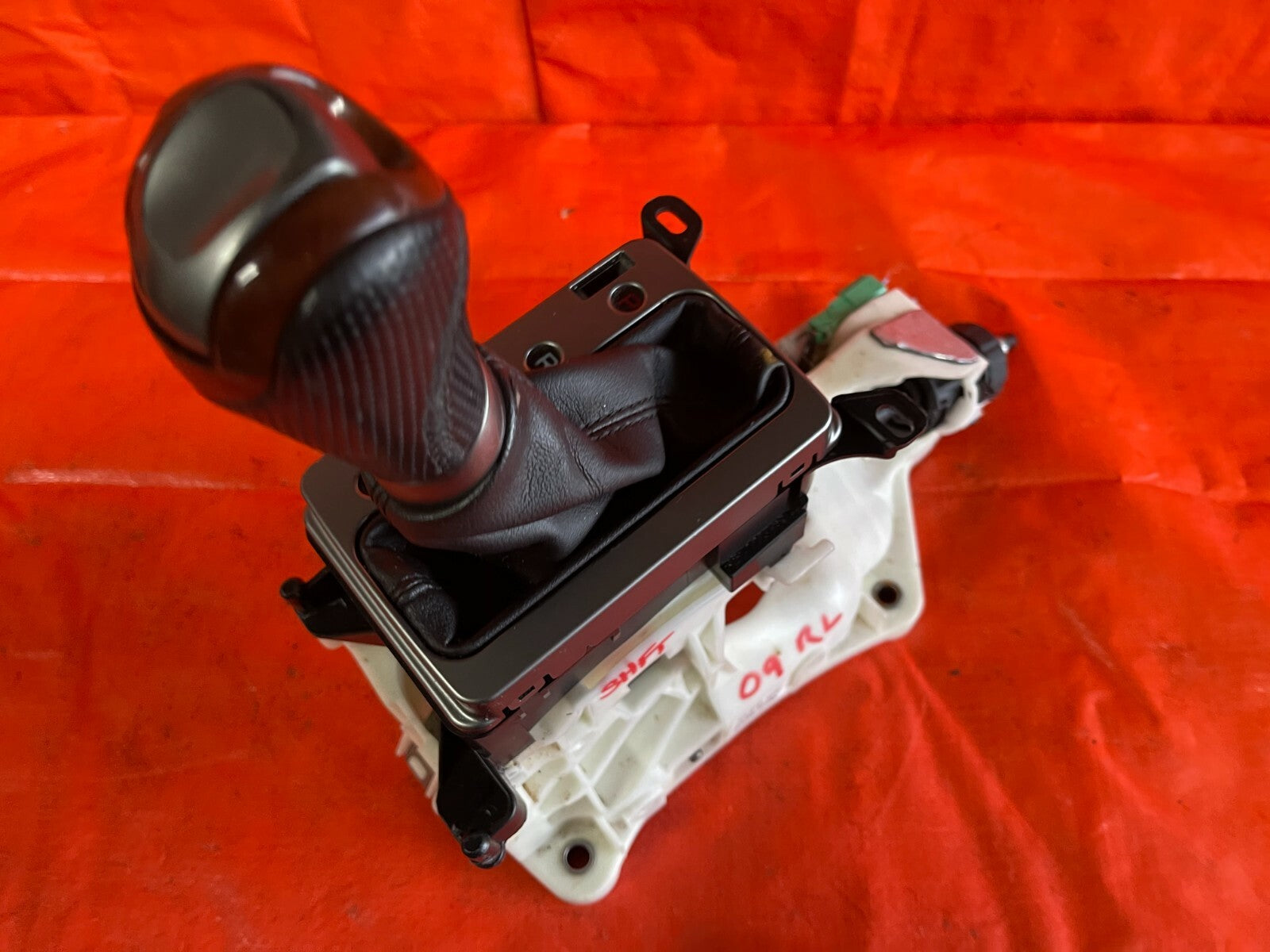 09 12 ACURA RL   FLOOR GROUND SHIFTER SELECTOR   100% COMPLETE   OEM OE FACTORY4