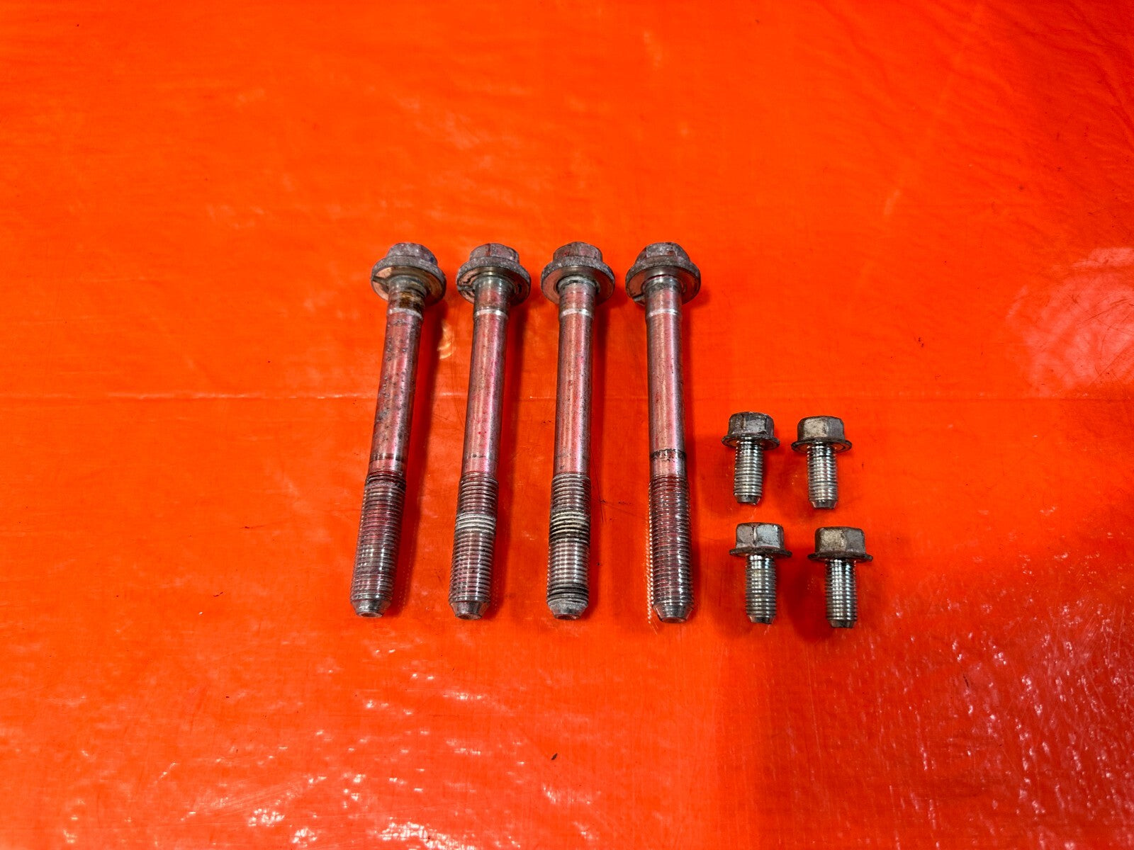 13 20 SUBARU BRZ   REAR SUBFRAME CROSSMEMBER CARRIER BOLTS   OEM FACTORY #2921