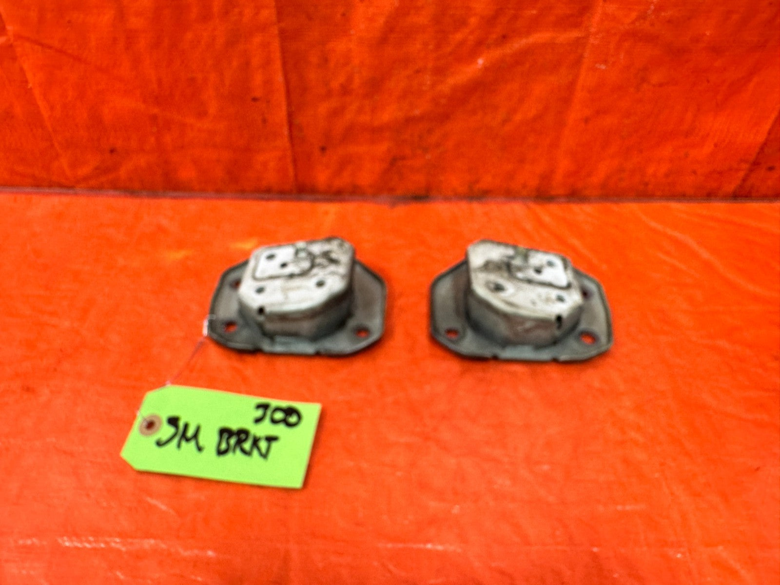 06 11 CIVIC 4D SEDAN   LEFT AND RIGHT   REAR   CRASH BAR CRASH BEAM BRACKETS OEM0