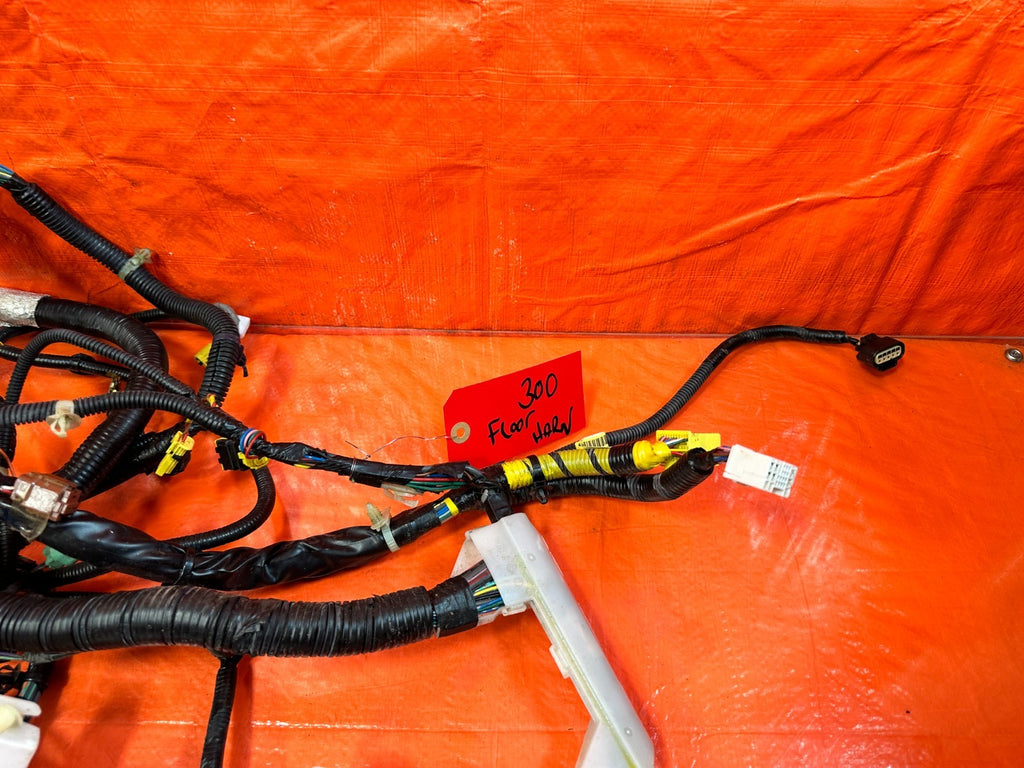 2008 08 HONDA CIVIC SI SEDANINTERIOR FLOOR WIRING HARNESS WIRE LOOM W/ NAVI 3001