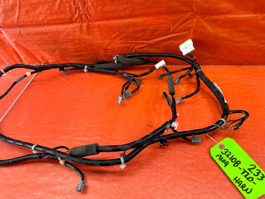 09 10 ACURA TSX   REAR / TAIL LIGHT LAMP WIRING HARNESS WIRE LOOM   OEM #2333