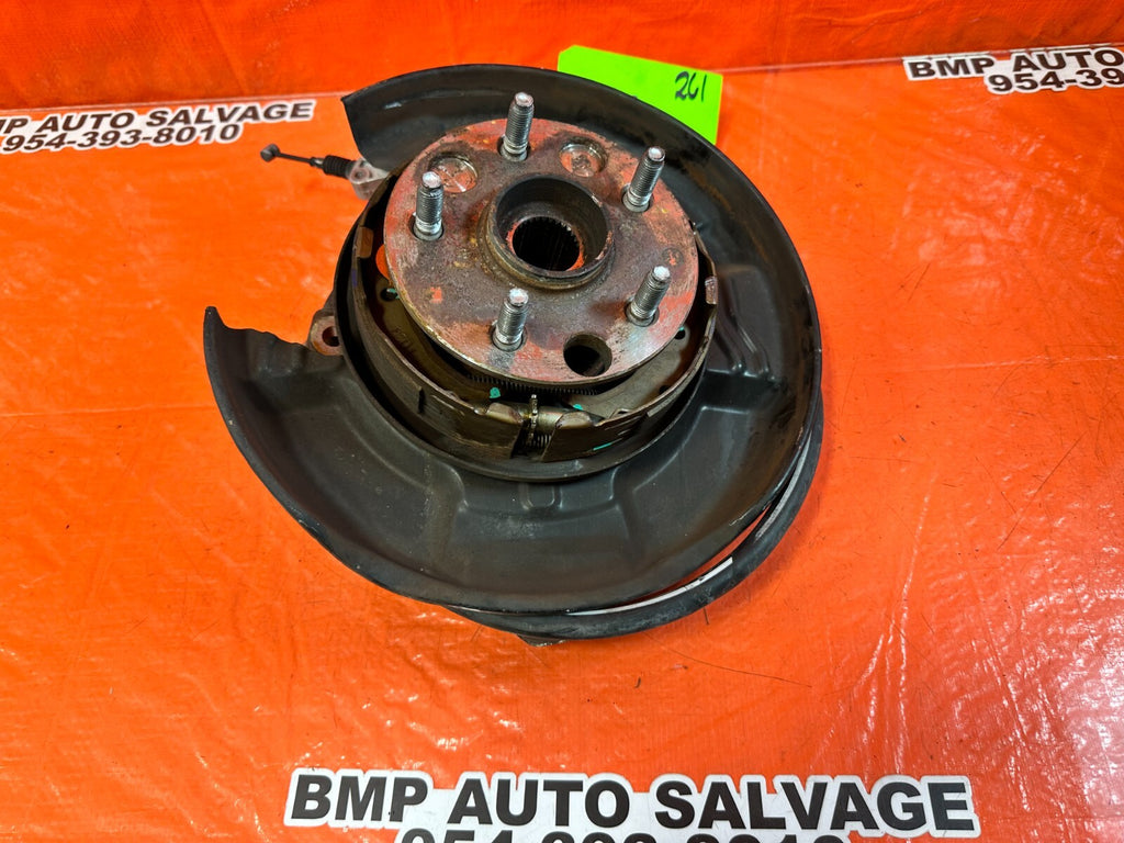 02 10 LEXUS SC430   PASSENGER RIGHT REAR SPINDLE KNUCKLE HUB   OEM FACTORY #2616