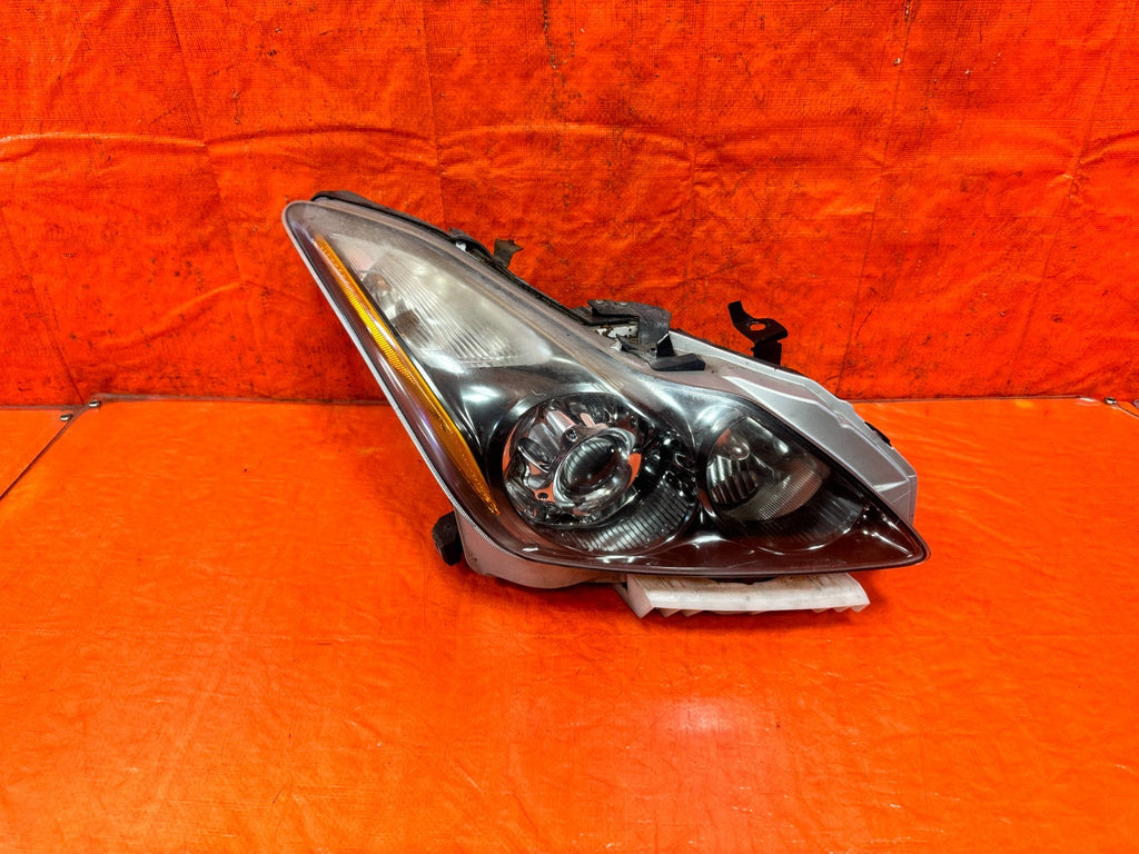 11 15 INFINITI G37 Q60 COUPE RIGHT PASSENGER HID HEADLIGHT LAMP BLACK IPL #3290