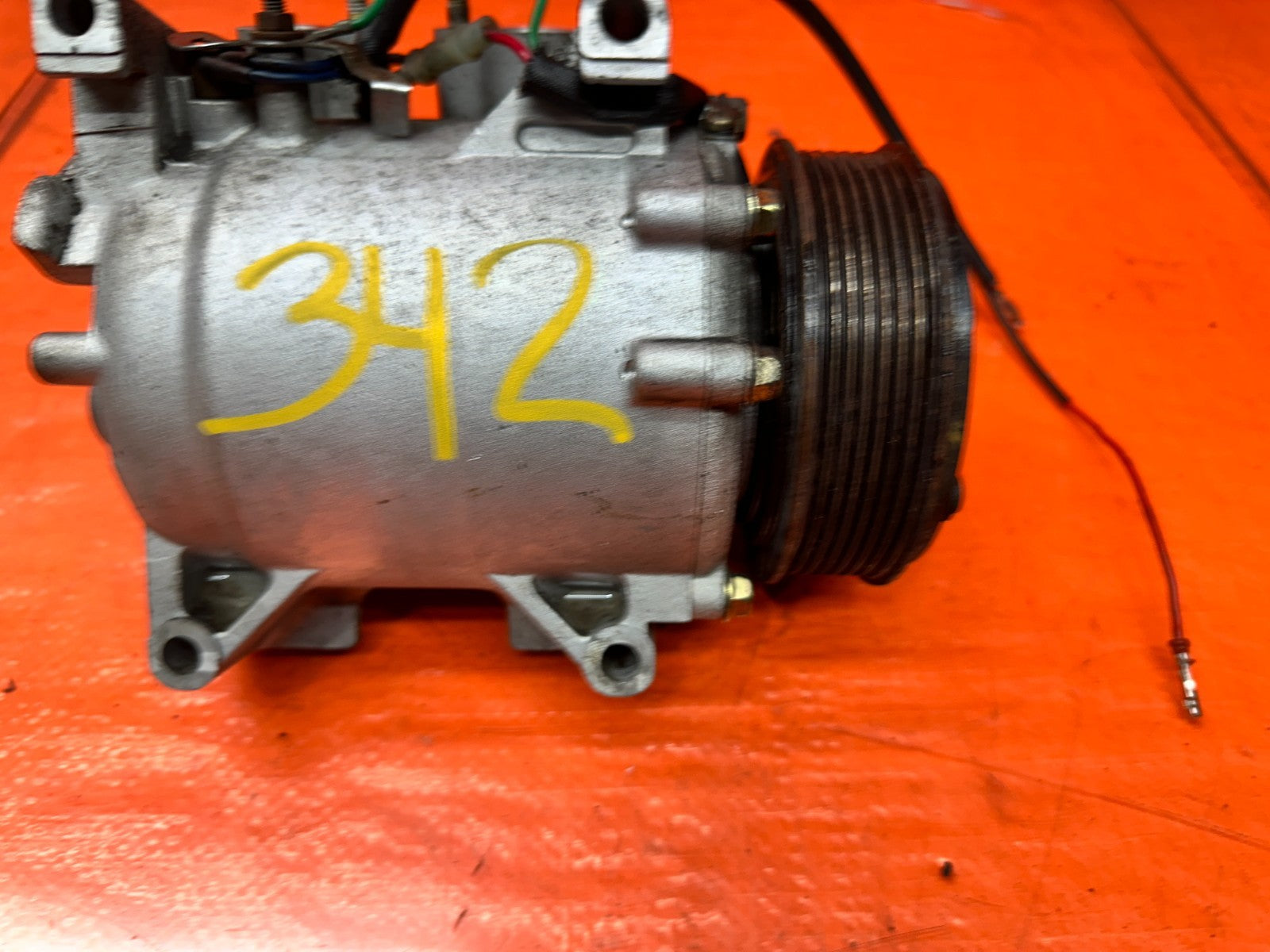 04-05 ACURA TSX 4D 2.4L K24A2 A/C AC COMPRESSOR AIR CONDITIONING PUMP OEM #3427