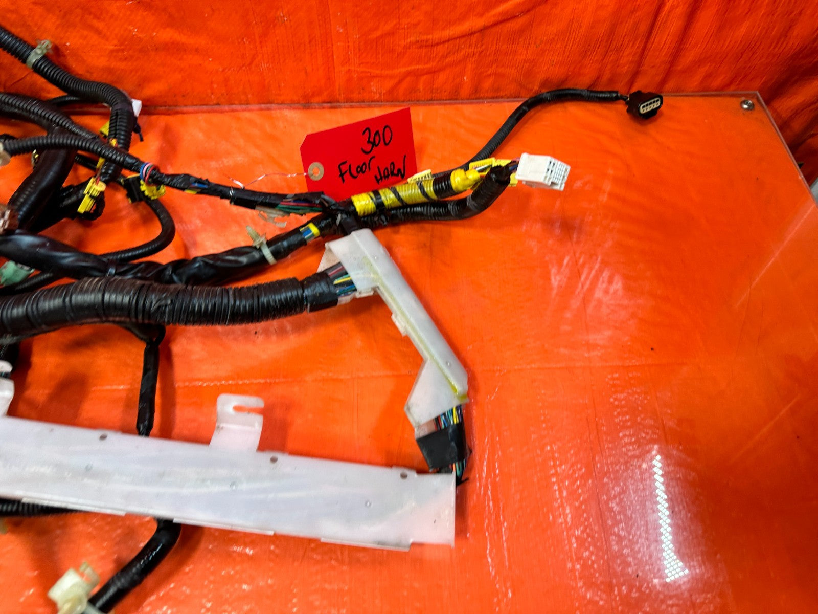 2008 08 HONDA CIVIC SI SEDANINTERIOR FLOOR WIRING HARNESS WIRE LOOM W/ NAVI 3002