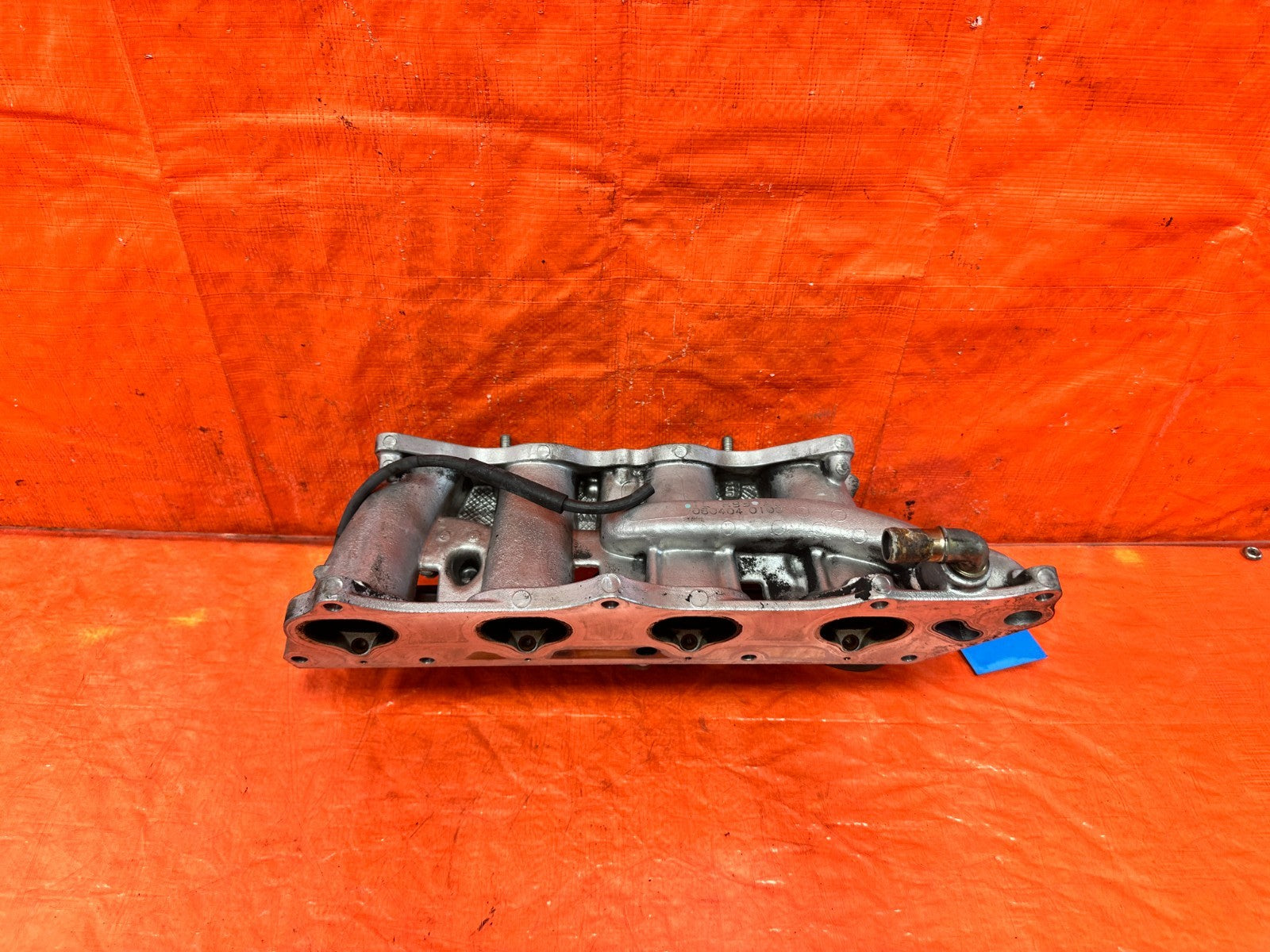 06 08 ACURA TSX   K24A2 INTAKE MANIFOLD BASE INNER PORTION W/ INJECTORS OEM 3041