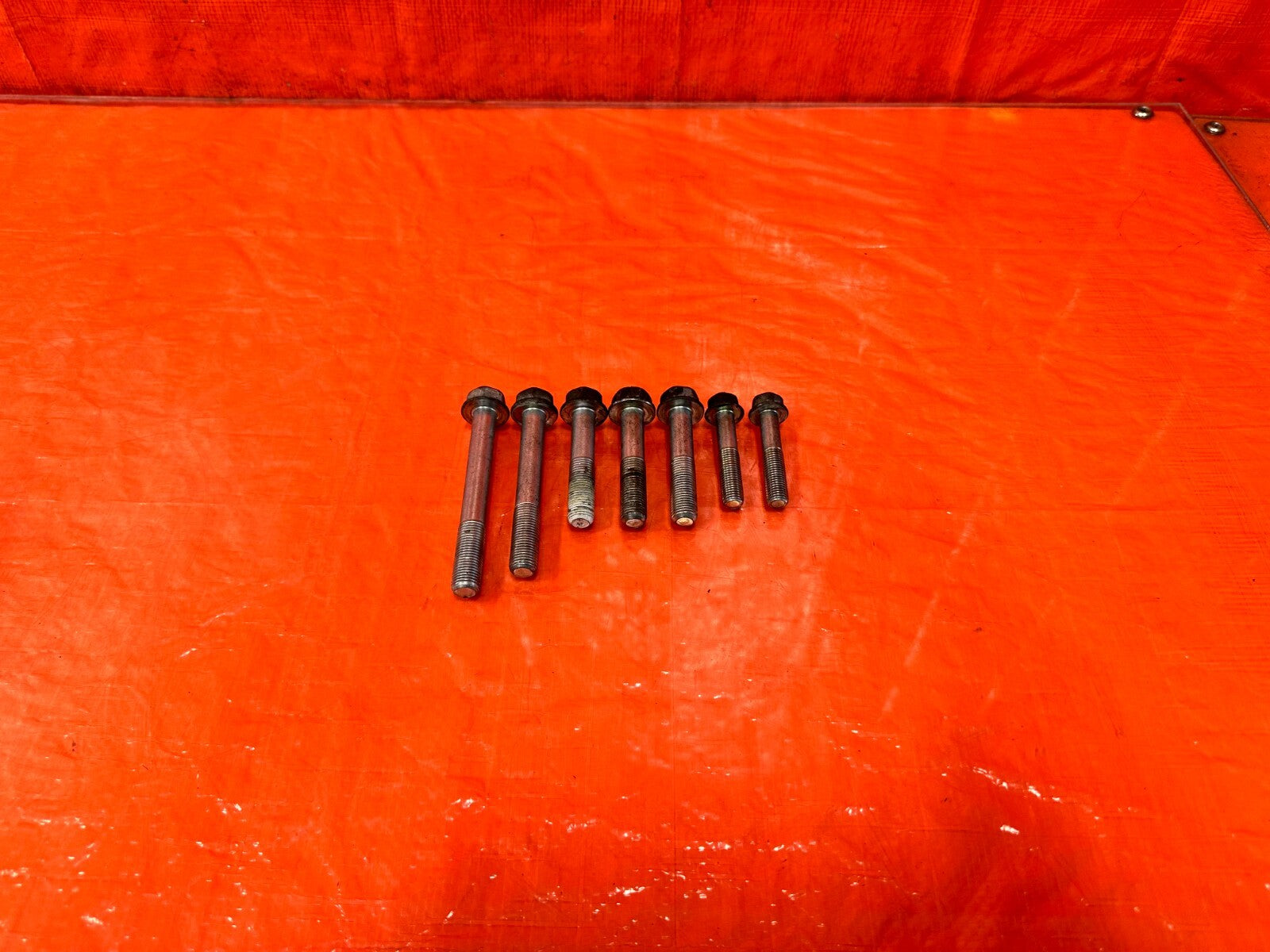 09 14 ACURA TSX   K24Z3 TRANSMISSION BELL HOUSING BOLTS HARDWARE   OEM #2791