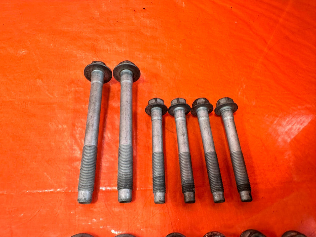 17 20 INFINITI Q60   FRONT SUBFRAME CROSSMEMBER K FRAME BOLTS   OEM #2897