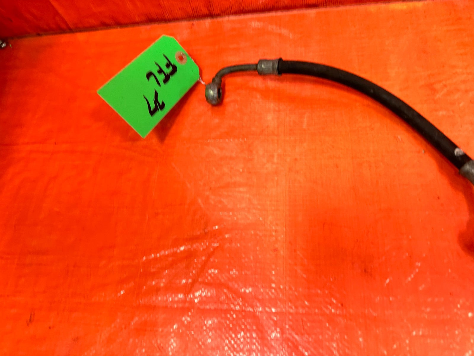 90 91 HONDA CIVIC HATCHBACK   FROMT THE FIREWALL TO RAIL FUEL RETURN LINE OEM4