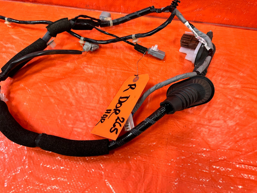 12 13 HONDA CIVIC SI 2D COUPE   PASSENGER RIGHT DOOR WIRING HARNESS WIRE LOOM7