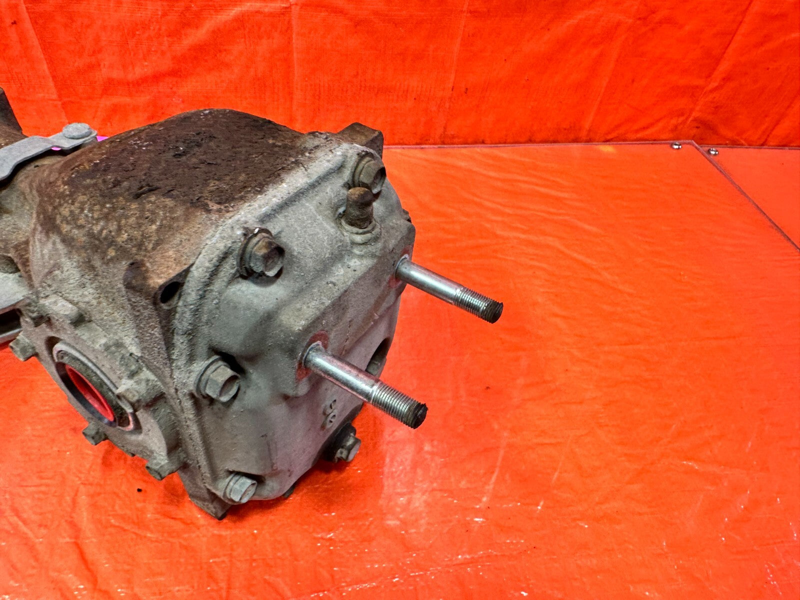 07 14 SUBARU IMPREZA WRX STI   EJ257   DIFFERENTIAL CARRIER PUMPKIN   OEM #2836
