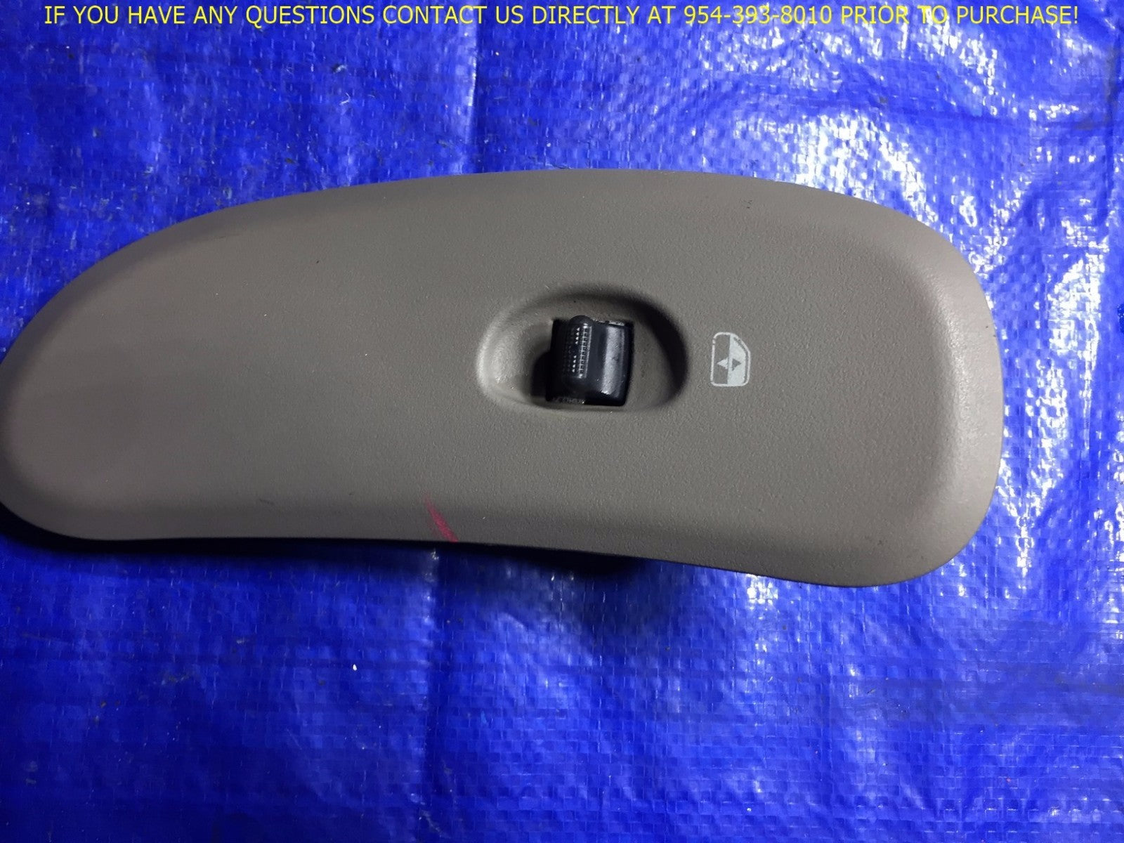 OEM 2001 LINCOLN TOWN AND COUNTRY PASSENGER RIGHT WINDOW SWITCH2