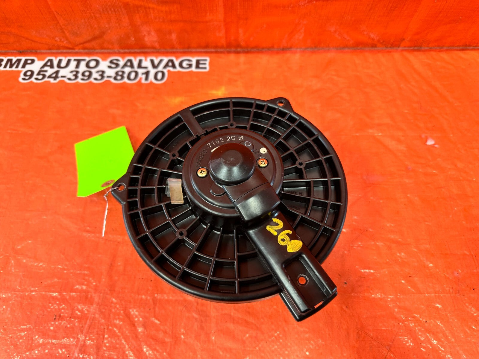 02 10 LEXUS SC430   HVAC AIR CONDITIONING AC BLOWER MOTOR   OEM FACTORY #2616