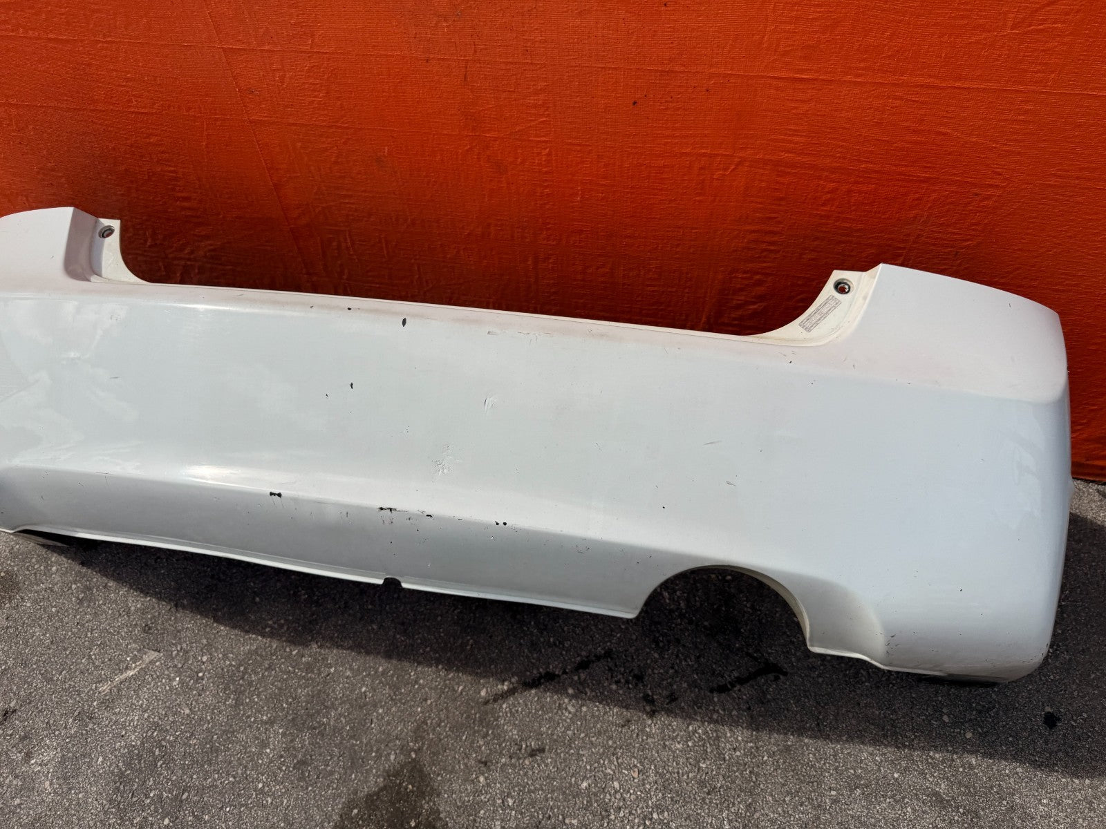 07 11 HONDA CIVIC SI SEDAN   REAR BUMPER COVER   OEM FACTORY OE #3009