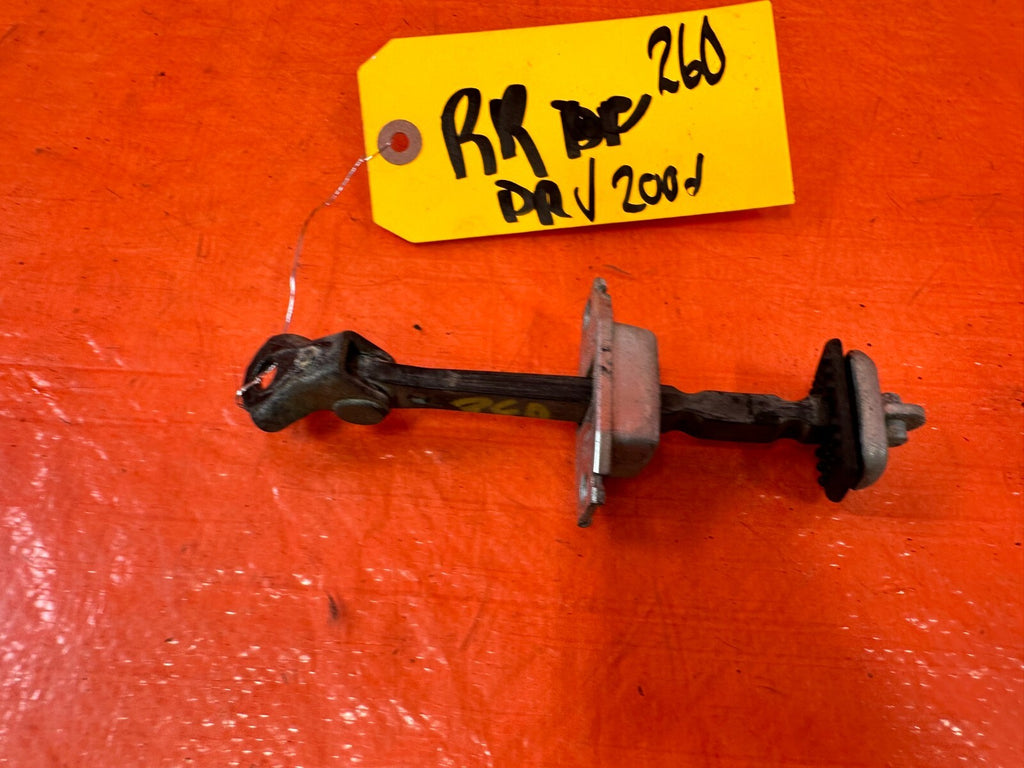 06 11 CIVIC 4D SEDAN   PASSENGER RIGHT REAR DOOR CHECKER HINGE ARM STOPPER #2605
