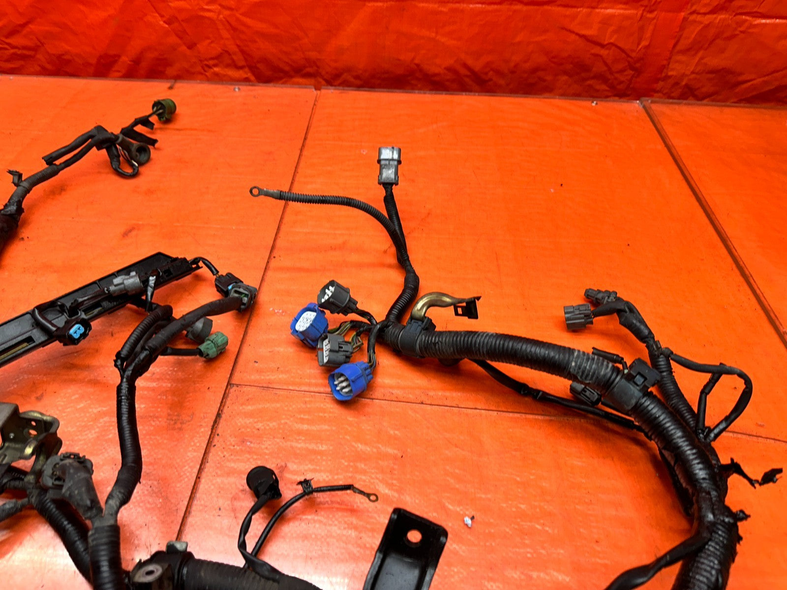 97 01 HONDA PRELUDE 2.2L H22A ENGINE MOTOR MAIN WIRE WIRING HARNESS OEM #3369