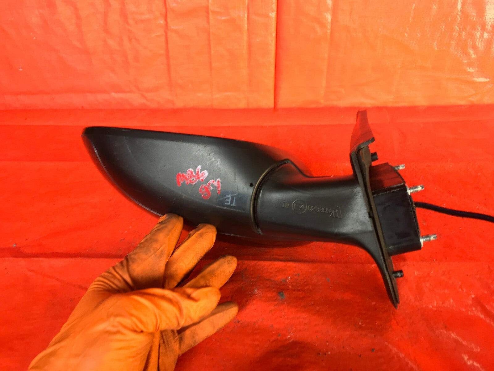 OEM 2012 2013 2014 NISSAN JUKE DRIVER LEFT SIDE VIEW MIRROR   3 WIRE   GRAY10