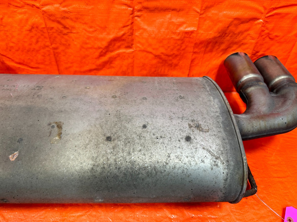 08 14 SUBARU IMPREZA WRX STI WAGON   QUAD TIP FACTORY EXHAUST MUFFLER TAIL PIPE16