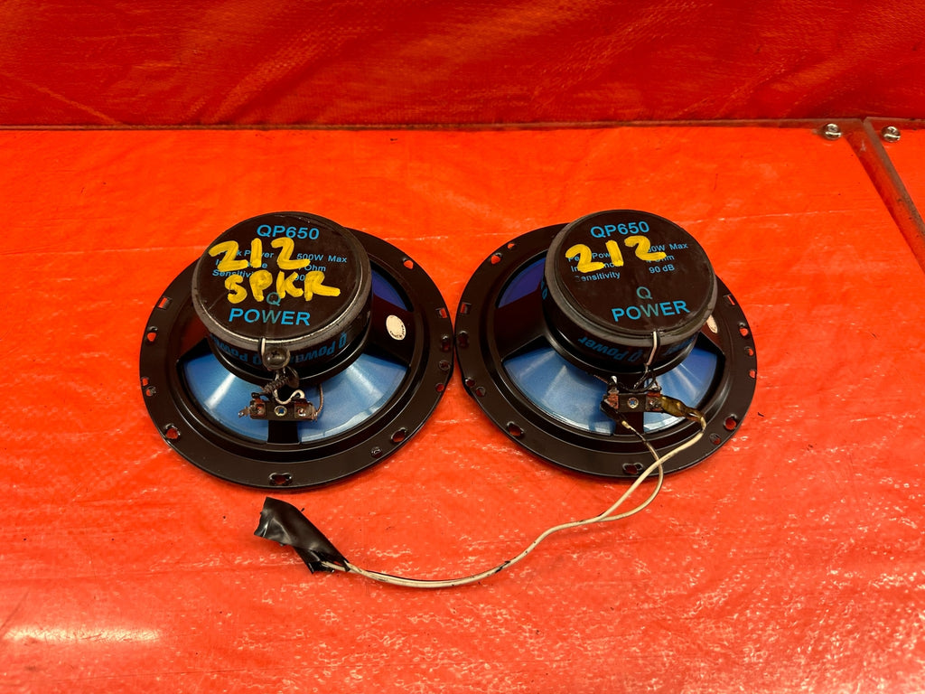 02 06 ACURA RSX    Q POWER QP650 SPEAKERS   #2128