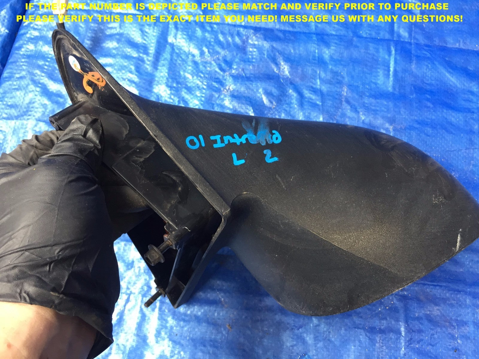 OEM 1998 1999 2000 2001 2002 2003 DODGE INTREPID DRIVER LEFT SIDE VIEW MIRROR3