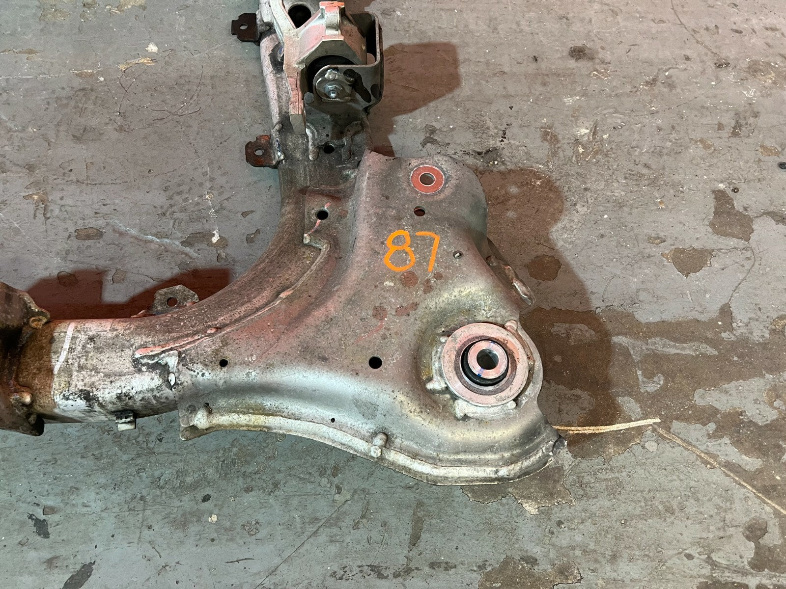 2007 07 ACURA TL TYPE S   FRONT SUBFRAME CROSSMEMBER K FRAME   AUTOMATIC OEM 872