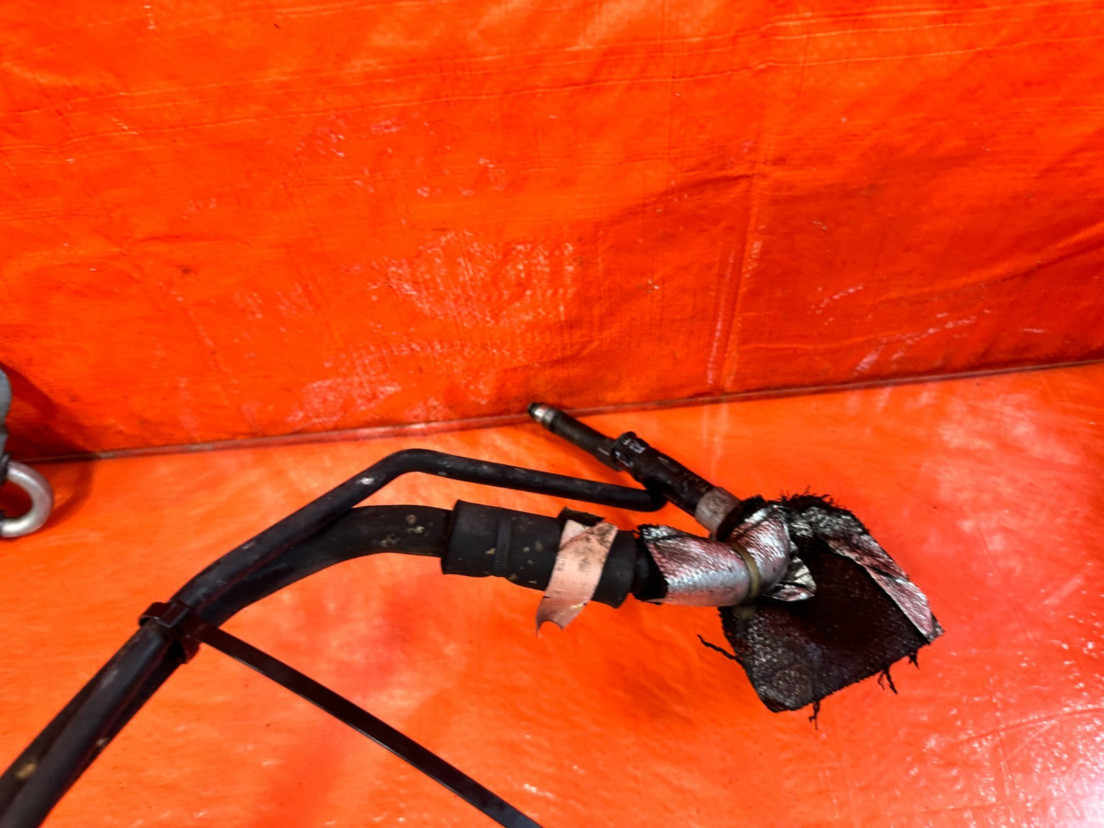 08 15 INFINITI G37 Q60 COUPE ALL POWER STEERING LINES W/ COOLER & PRESSURE LINE5