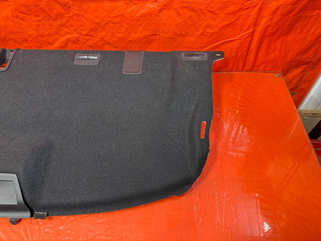 14 24 INFINITI Q50   BLACK REAR SPEAKER COVER TRAY LINER TRIM   OEM #18Q2