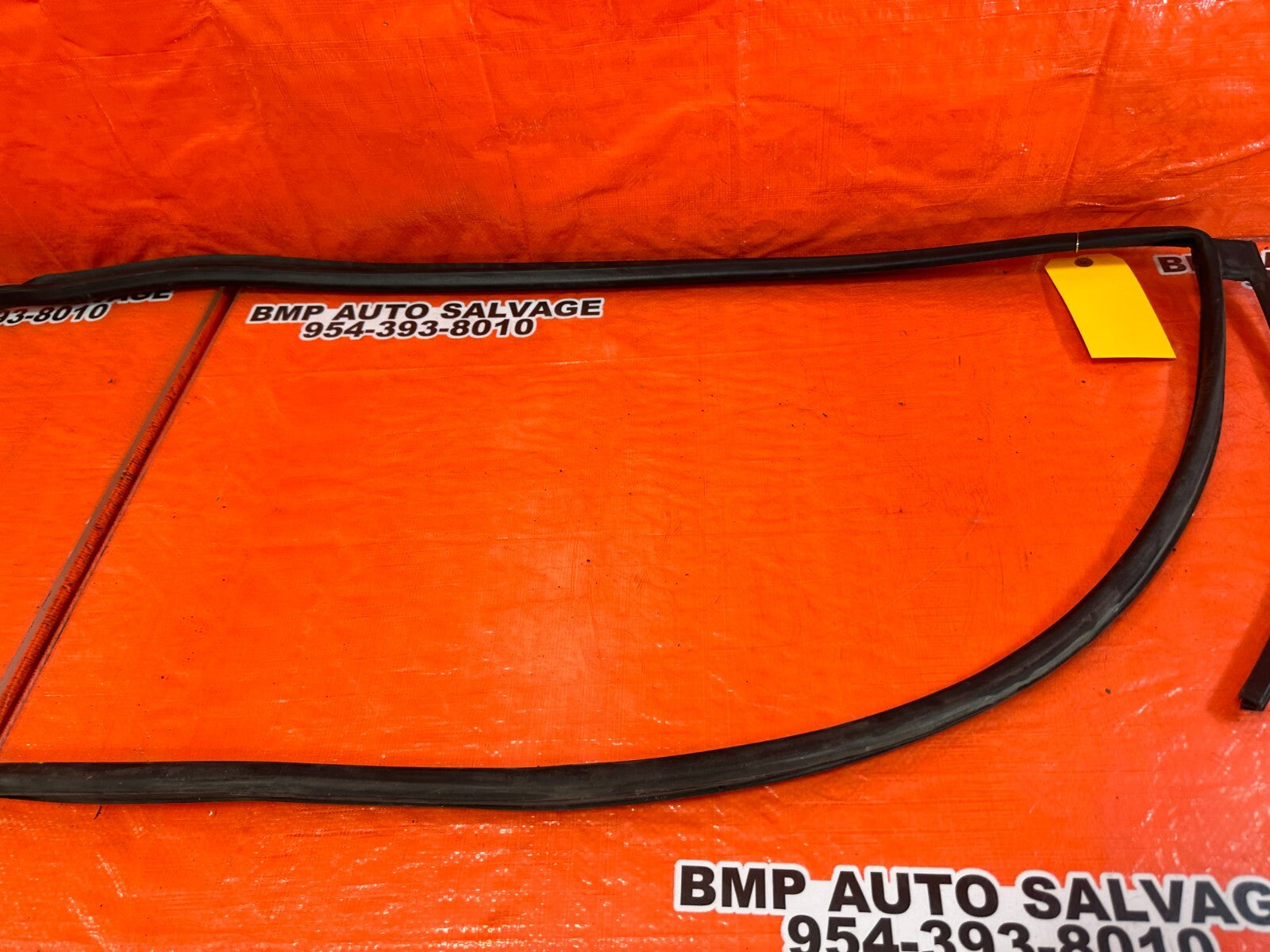 06 11 CIVIC 4D SEDAN DRIVER LEFT REAR DOOR WEATHER STRIP TRIM SEAL GASKET #2604