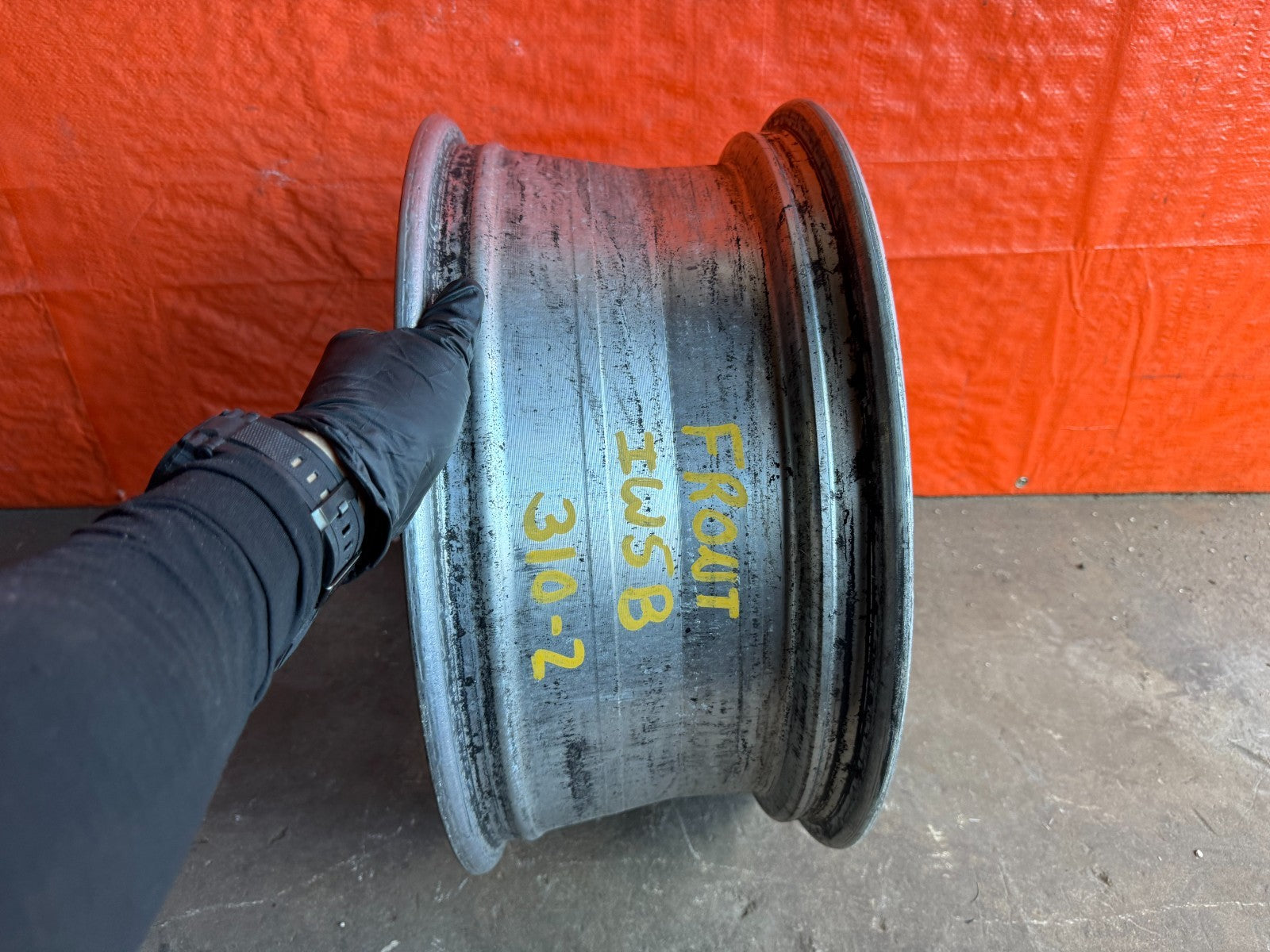 08 15 INFINITI G37 Q60   10 SPOKE   18 INCH   FRONT WHEEL RIM   OEM #310 28