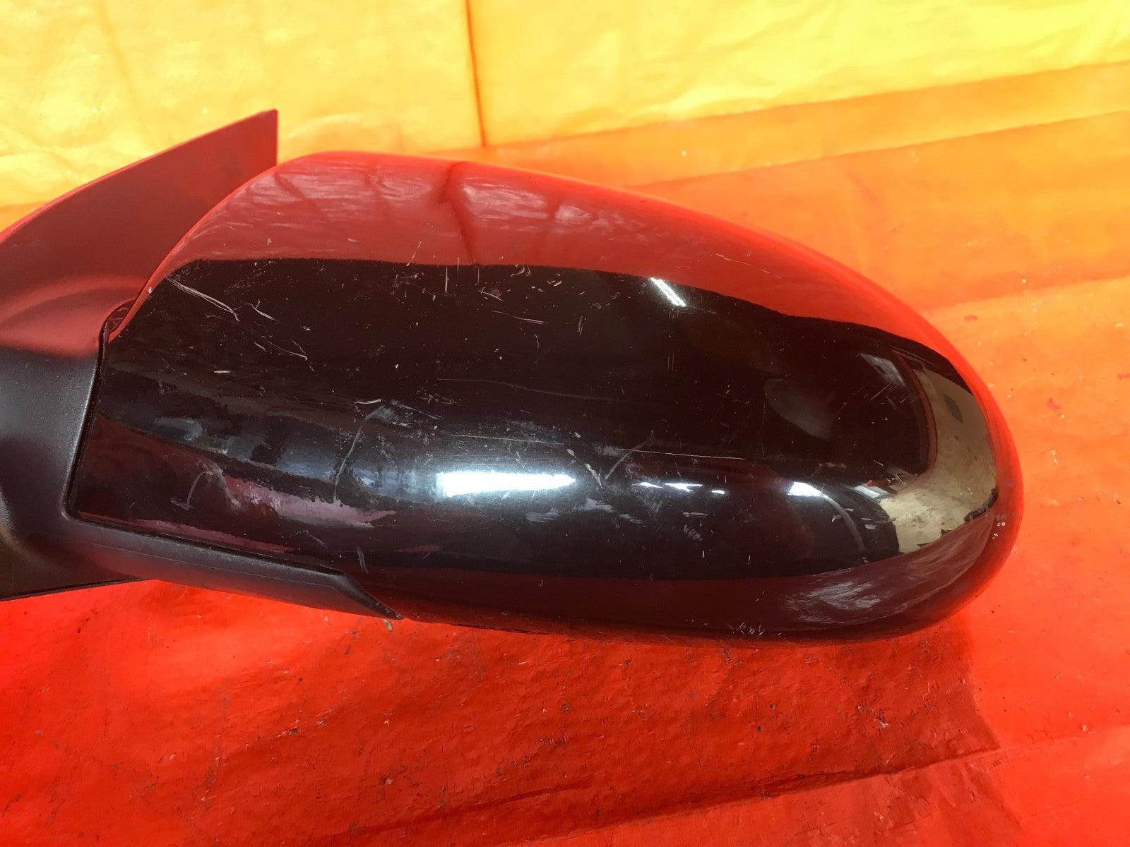 OEM 2007 07 HYUNDAI ACCENT SEDAN DRIVER LEFT SIDE VIEW MIRROR   BLACK   POWER   3
