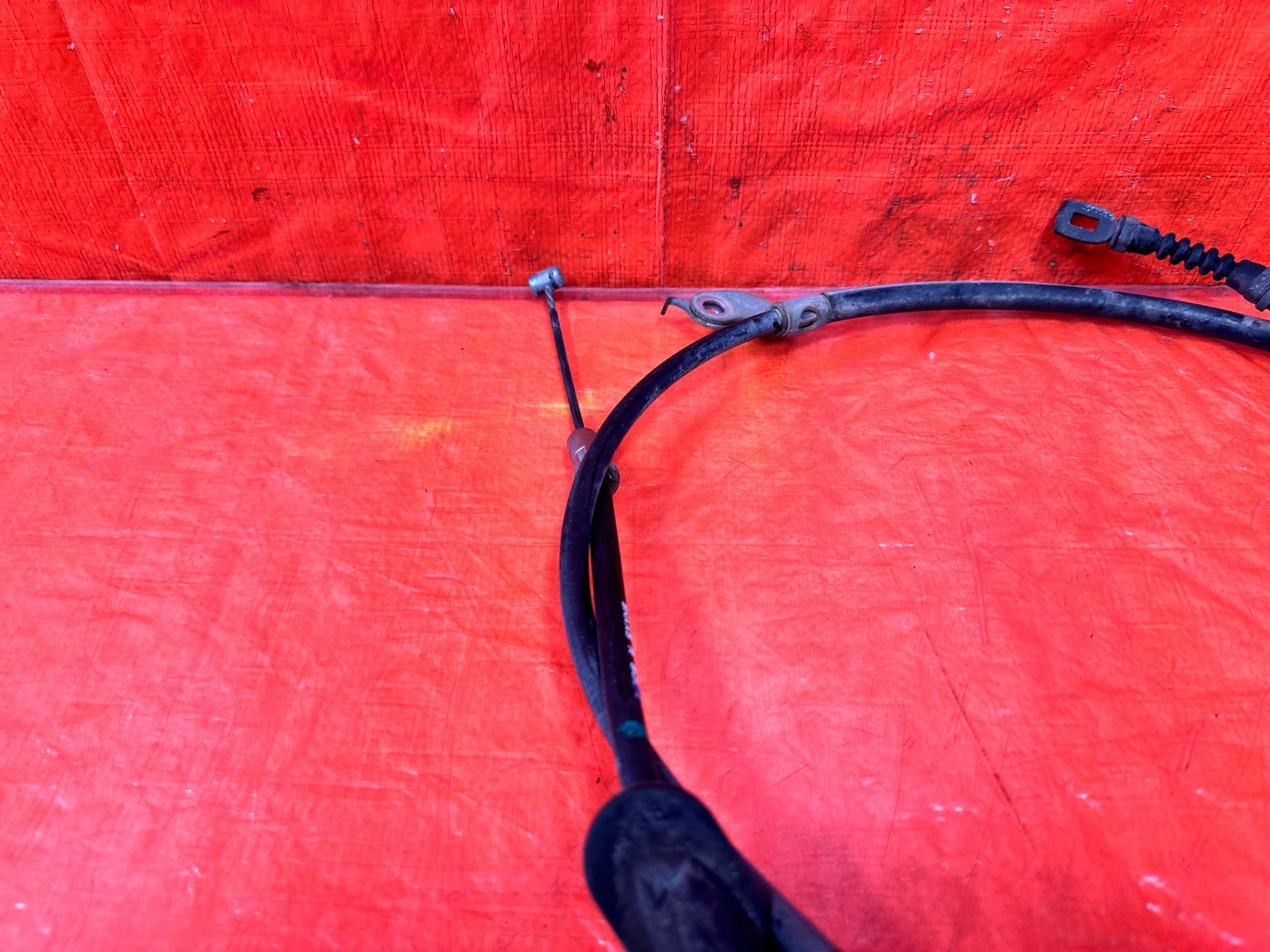 06 11 HONDA CIVIC SI   PASSENGER RIGHT REAR EMERGENCY BRAKE CABLE   OEM #3003