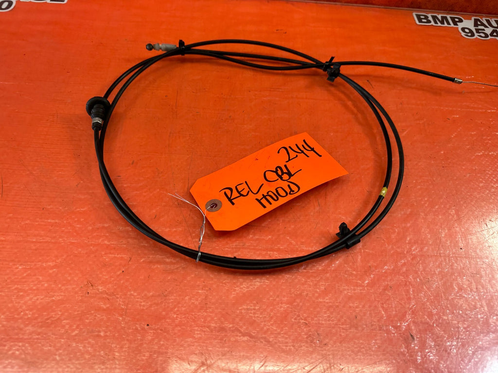 07 12 LEXUS ES350   HOOD RELEASE WIRE CABLE   OEM FACTORY #2444