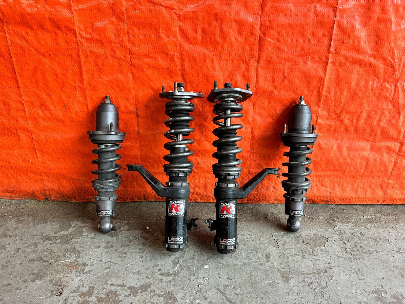 02 06 ACURA RSX   KTUNED K1 STREET LAP 32   ADJUSTABLE COILOVERS COILOVER SYSTEM1
