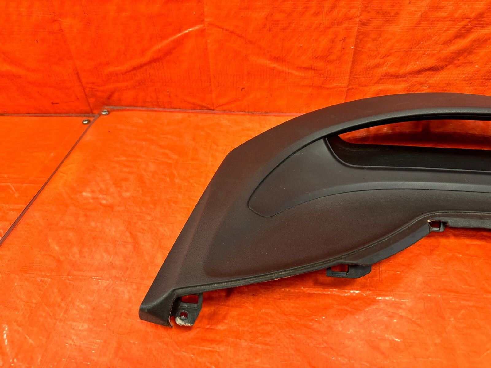 06 11 HONDA CIVIC SI UPPER DASH DASHBOARD SPEEDOMETER BEZEL TRIM PLASTIC OEM 2864