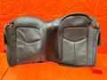 09 15 INFINITI G37 CONVERTIBLE BLACK LEATHER UPPER SEAT LOWER SKIN WRAP OEM 3100