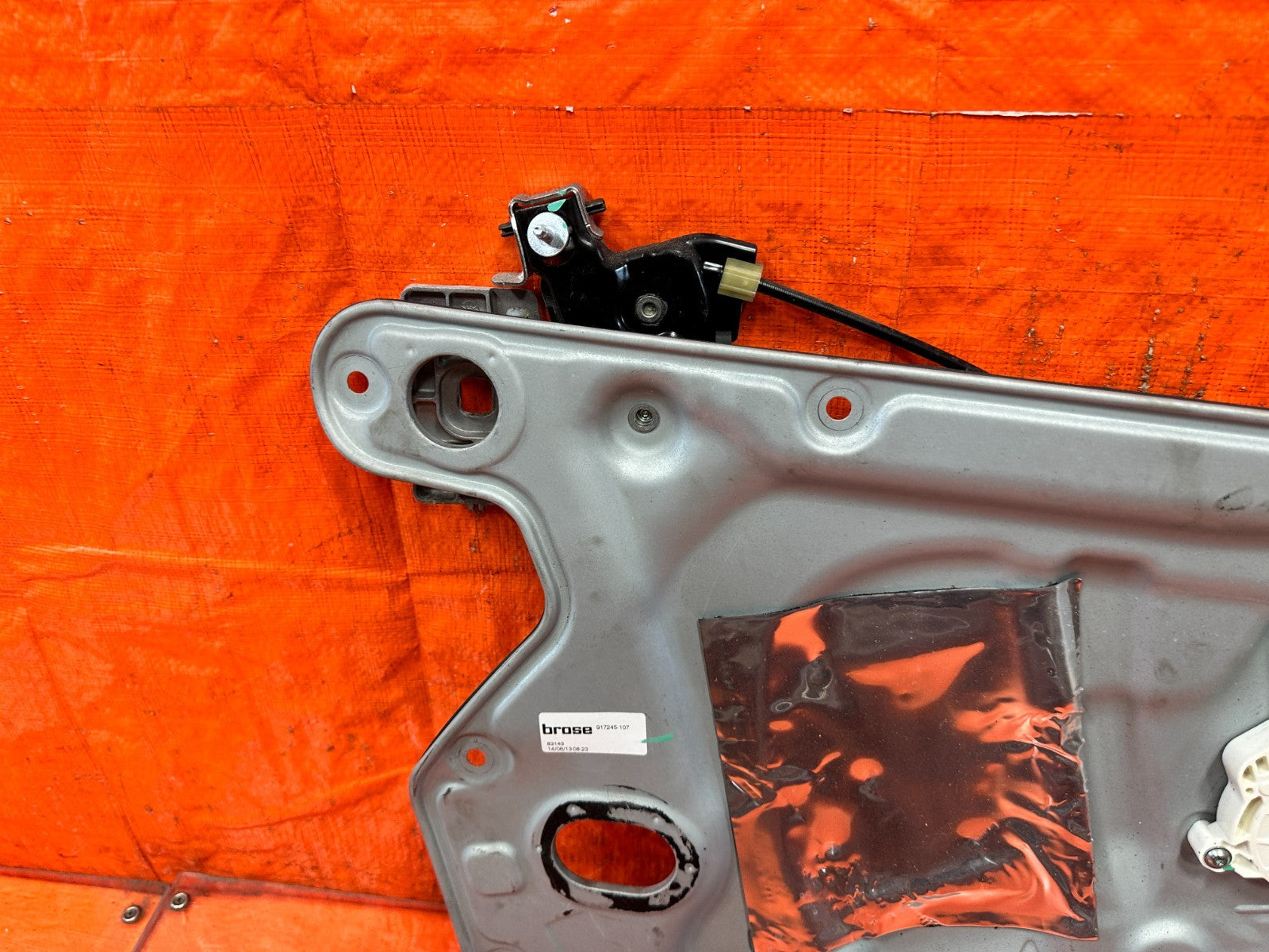 08 15 INFINITI G37 COUPE & DRIVER LEFT   WINDOW REGULATOR W/ MOTOR OEM 3293