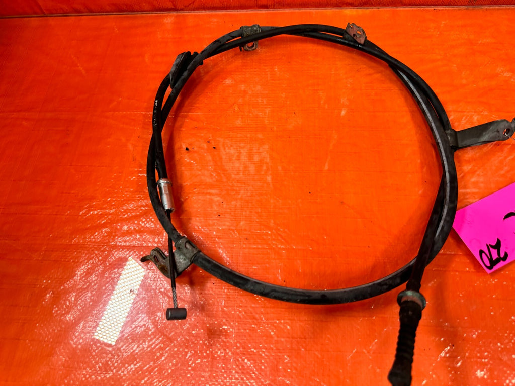 06 11 HONDA CIVIC SI   PASSENGER RIGHT REAR EMERGENCY BRAKE CABLE   OEM #2708