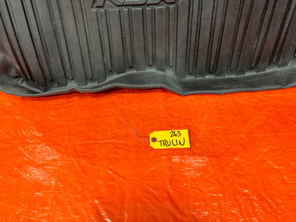 02 06 ACURA RSX   ALL SEASON REAR TRUNK FLOOR MAT RUBBER MAT W/ RSX LOGO OEM 26311