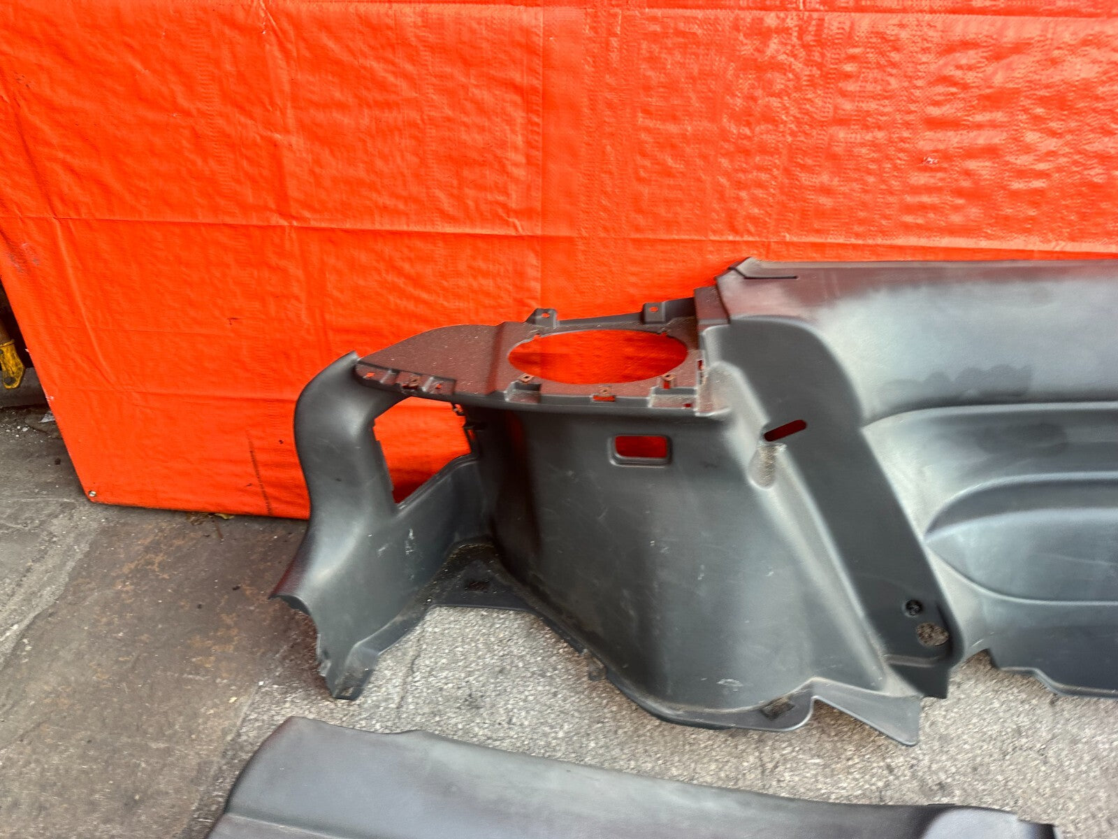 96 00 HONDA CIVIC   HATCHBACK   REAR QUARTER PANEL PLASTIC TRIMS OEM #2877