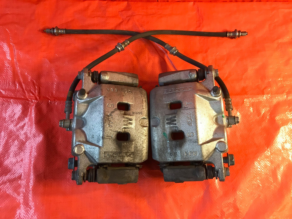 OEM 2017 17 INFINITI Q60 AWD 3.0L TT   LEFT RIGHT FRONT BRAKE CALIPER COMBO SET0