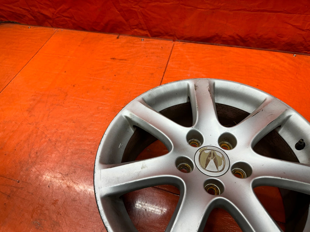 04 08 ACURA TSX 2.4L 17 INCH 7 SPOKE ALLOY WHEEL RIM 17x7 5x114.3 OEM FACTORY  310