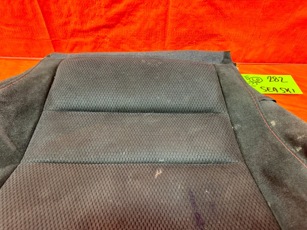 06 11 HONDA CIVIC SI RIGHT FRONT LOWER SEAT SKIN CLOTH FABRIC COVER OEM #2824